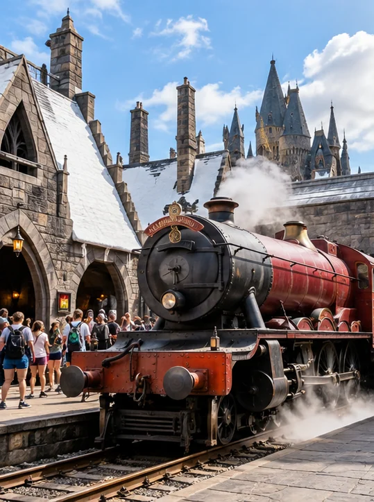 The Hogwarts Express at Universal Orlando